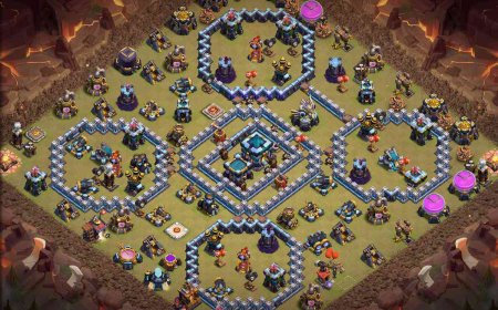 Best TH13 Anti 2 Star War Base Layout - CWL #36