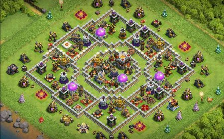 Top TH11 Anti 1 Star Farming Base Layout with Link #22