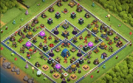 Top TH12 Farming Base Layout Link - Anti 3 Stars #18