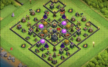 Best Town Hall 9 Loot Base - Anti 2 Star Layout #20
