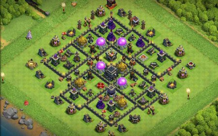 Best TH9 Farming Base Layout - Anti 2 Star #22