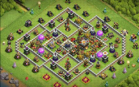 Unbeatable TH11 - Anti Everything Farming Base Layout Link #27
