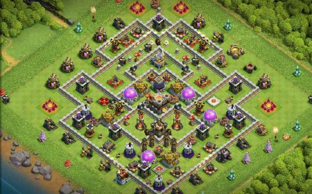 Latest TH11 Farming Base - Anti 2 Star Layout with Link #30