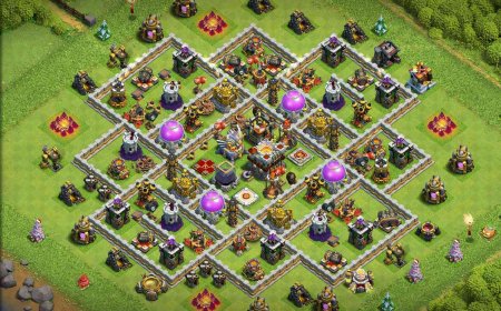 Legend TH11 - Anti 2 Star Farming Base Layout with Link #32
