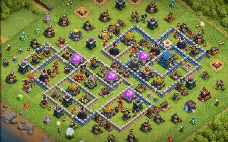 New Town Hall 12 - Anti 3 Star Farming Base Layout #20