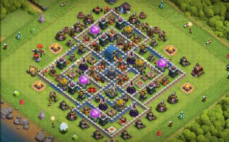 TH12 Anti Loot Base - Anti 3 Star Layout - COC Bases #21