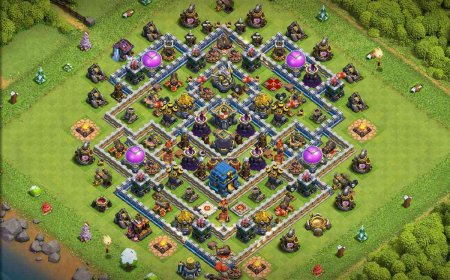 Latest Town Hall 12 - Anti 3 Star Farming Base Layout #24