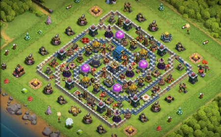 Best TH12 Farming Base Anti 1 Star Layout with Link #31