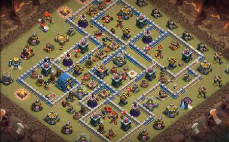 Super TH12 - Anti 3 Stars War Base Layout - COC #58