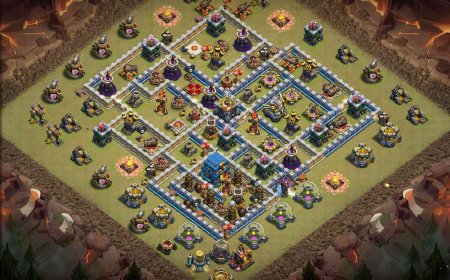 Latest TH12 War Base - Anti 3 Star War Base Link #61