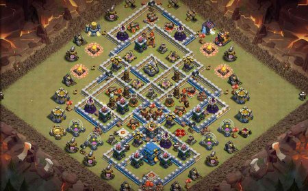 Best Town Hall 12 - Anti 3 Star War Base Layout #64