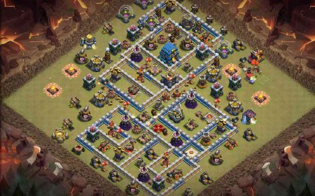 Town Hall 12 | Anti 3 Star War Layout | Clash of Clans Base