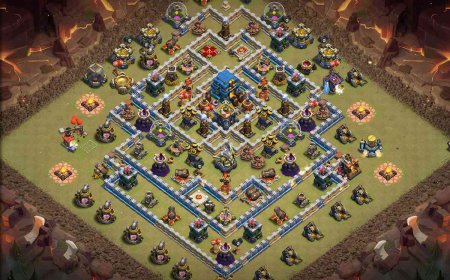 Best TH12 Anti Hog Miner War Base - CWL Layout #67