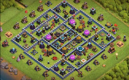 Best Town Hall 13 - Anti 3 Star Farming Base Layout #22