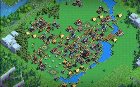 Best Barbarian Camp Level 5 Base Layout - Clan Capital
