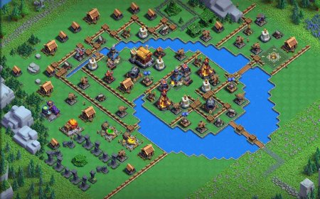 Best Wizard Valley Level 4 Base Layout - Clan Capital