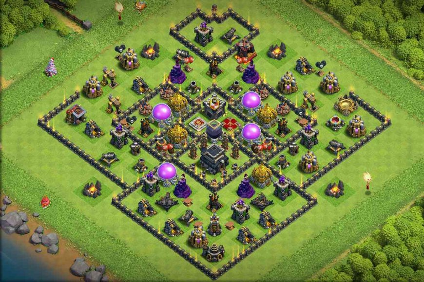 best town hall 9 army for loot