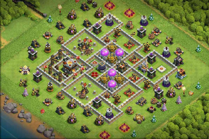 New TH11 Farming Base | Anti 3 Star | Clash of Clans - 2024