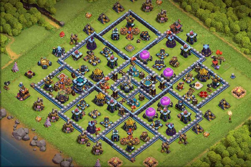 Best TH13 Loot Base - Anti 3 Star Layout with Link #30 - 2024