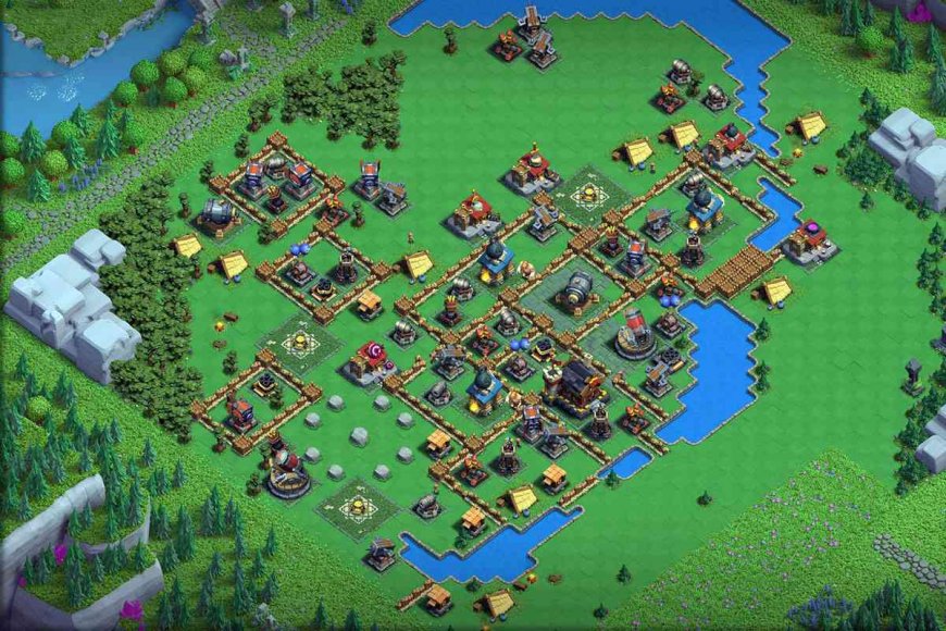 Best Barbarian Camp Level 5 Base Layout - Clan Capital - ClashCodes