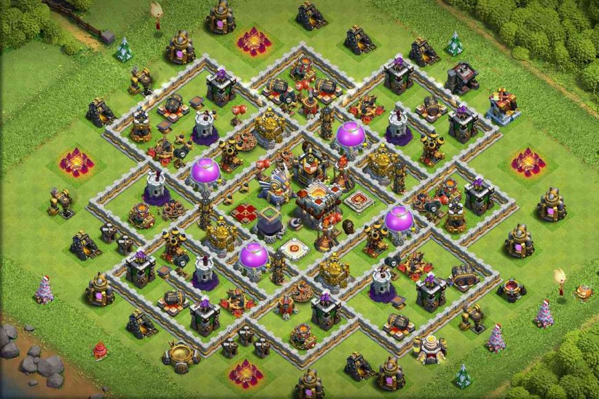 Legend TH11 - Anti 2 Star Farming Base Layout with Link #32