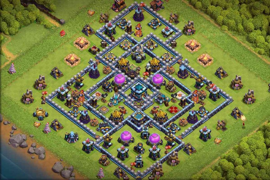 Latest TH13 Farming Base Layout Link - Anti 2 Star #21 - Town Hall Base ...