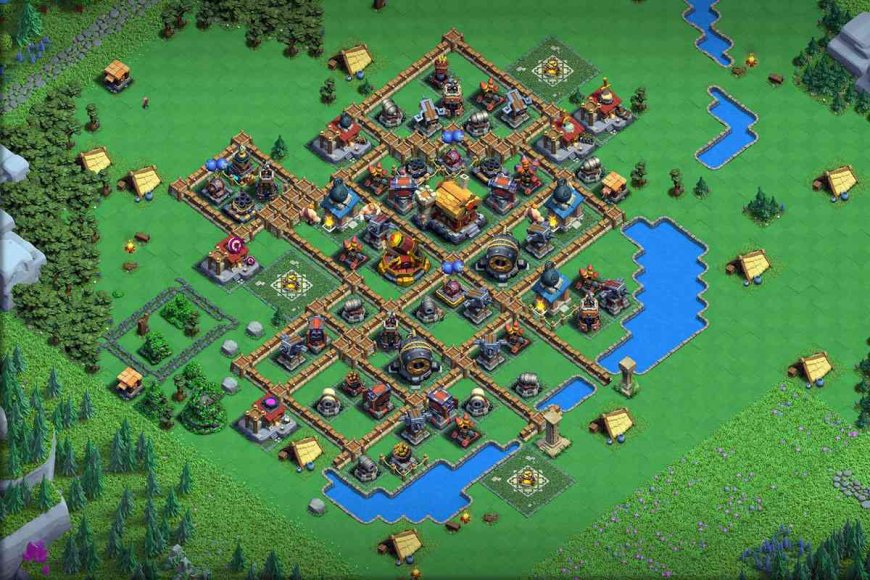 Top Barbarian Camp 4 Base Layout with Link - COC 2023