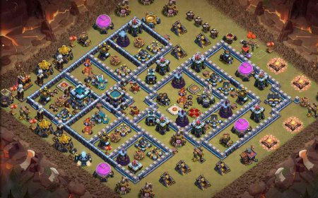 Top TH13 Anti Air War Base - Anti 3 Star Layout #49