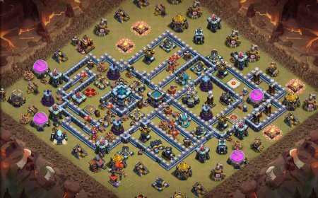 New TH13 War Base - Anti 3 Star Layout Link #50