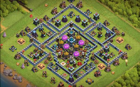 Top TH13 - Anti Everything Farming Base Layout Link #31