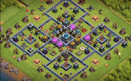 Best Town Hall 13 - Anti 1 Star Farming Base Layout #32