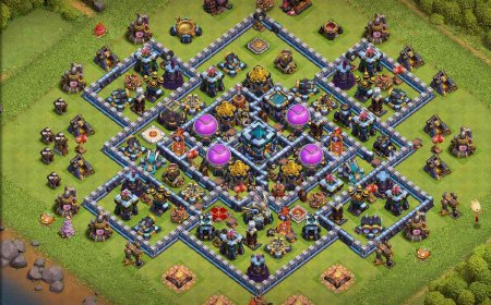 Super TH13 Farming Base Layout - Anti 2 Star Link #33