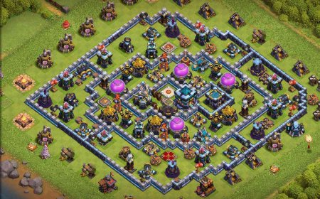 New TH13 Farming Base Layout - Anti 2 Star #37