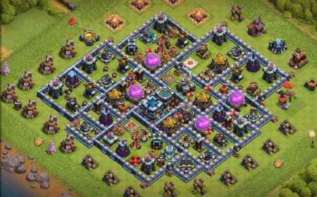 Top TH13 Anti Farming Base - Anti 3 Star Layout Link #41