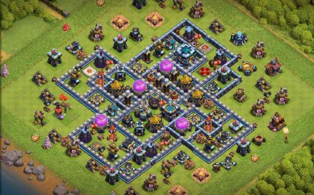 Best TH13 Farming Base Latest Update - Anti 3 Star #50