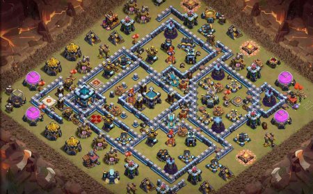 Latest TH13 War Base - Anti Everything Layout Link #51