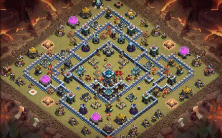 New TH13 Electro Dragon Defense Base for War #60