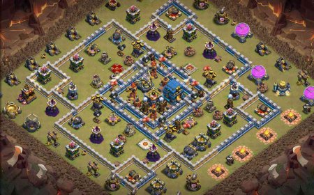 Best TH12 War Base - Anti 1 Star Layout with Link - COC
