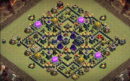 Best TH9 Base for Clan War  - Anti 3 Star | Clash of Clans