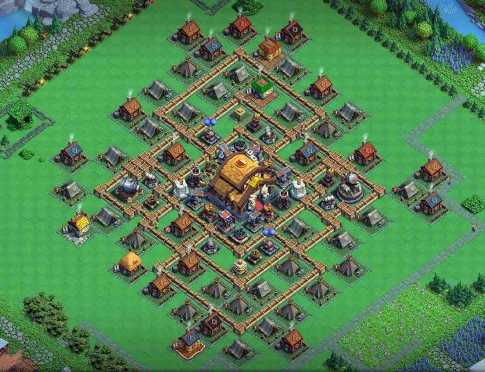 New Capital Hall 5 Base Clan Capital Coc 2023 Town Hall Base Link Capital Layouts 4745