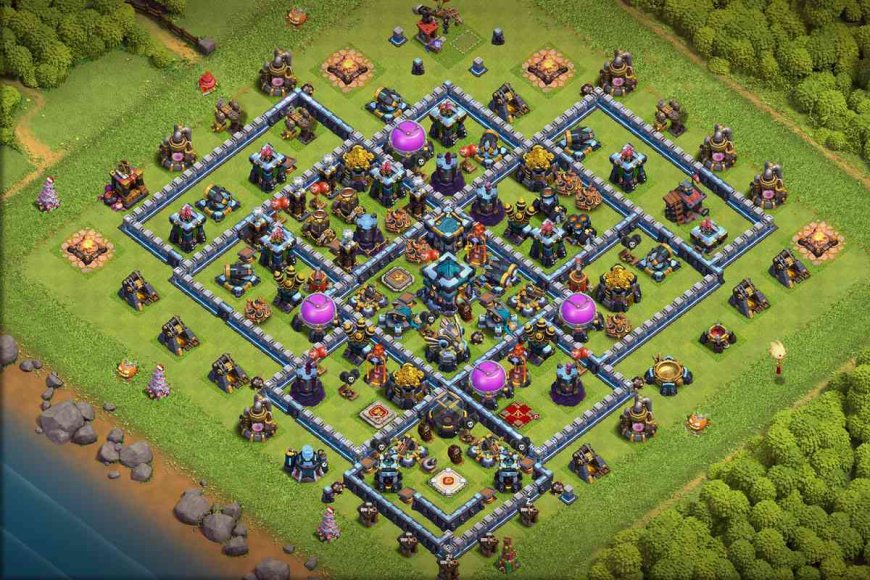 New Town Hall 13 Anti Electro Dragon Farming Base 2023 #45 - Links for ...