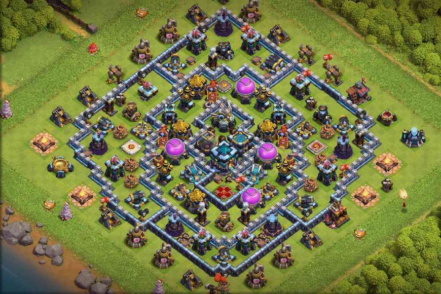 Best Town Hall 13 - Anti Everything Farming Base Link #42