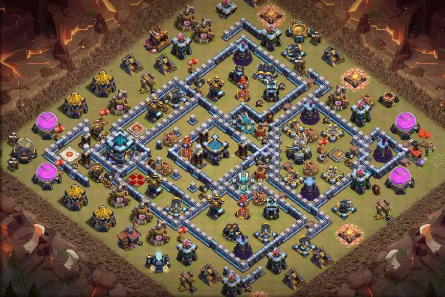 Latest TH13 War Base - Anti Everything Layout Link #51