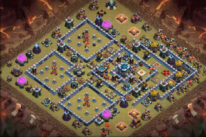 Best Town Hall 13 - Anti Everything War Base Layout #57