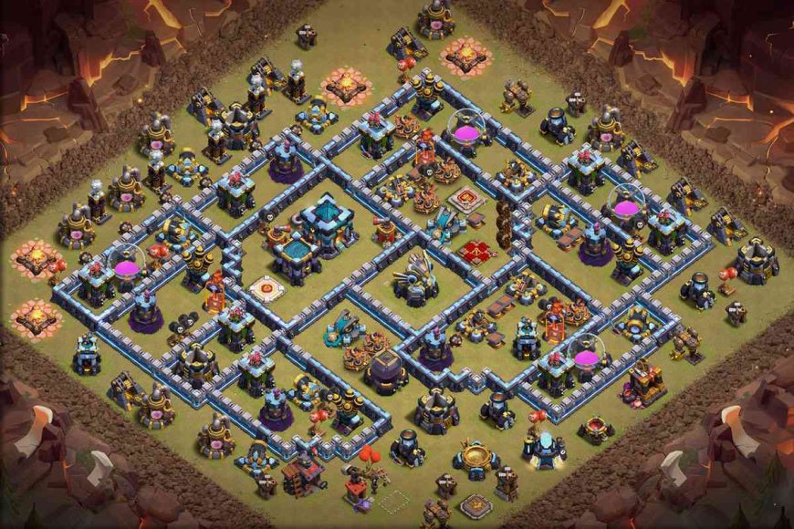 Strong TH13 Base - War | Anti 3 Star Layout - Clash of Clans