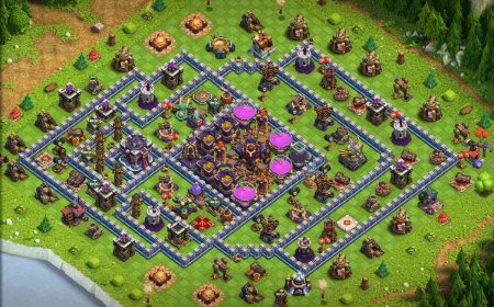 New TH15 Base - Farming - Anti 3 Star | Clash of Clans