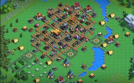 Exclusive Barbarian Camp 4 Layout | Capital Base