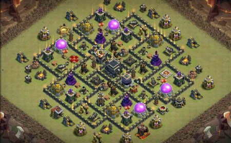 Best Town Hall 9 Base - Anti 2 Star | Clash of Clans Base