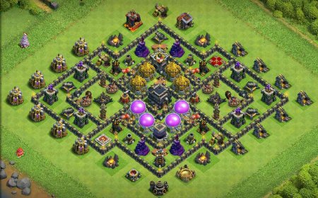 TH9 Base Farming - Anti Everything | Clash of Clans