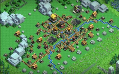 New Golem Quarry 2 Layout | Clan Capital | Clash of Clans